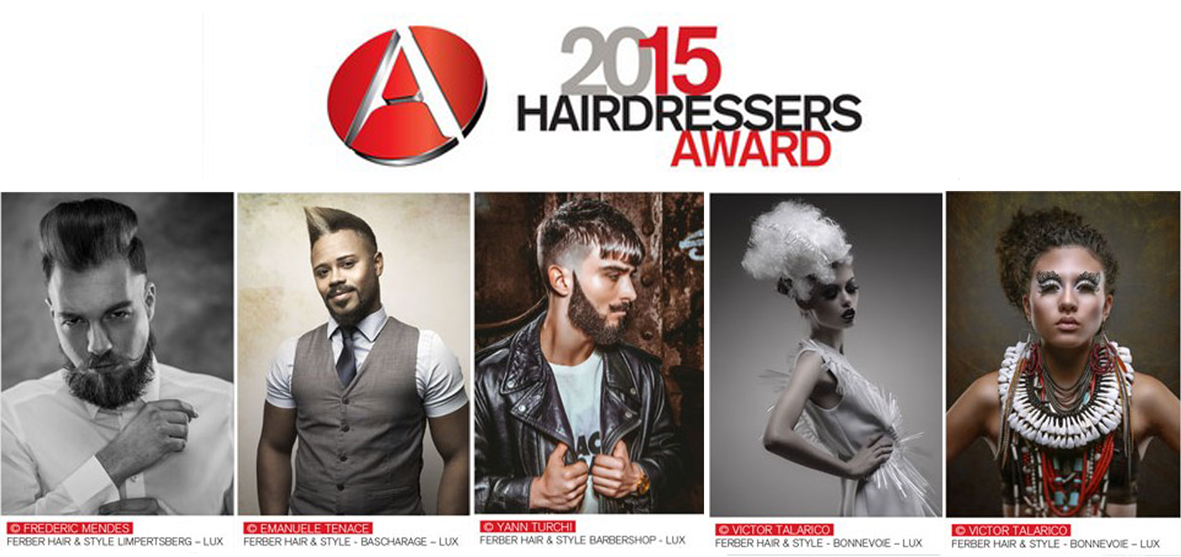 CINQ NOMINATIONS AUX HAIRDRESSERS AWARD